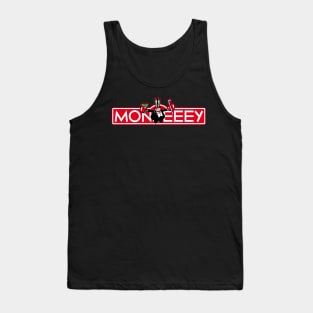 Funny Money Loving Lobster Cartoon Character Tank Top